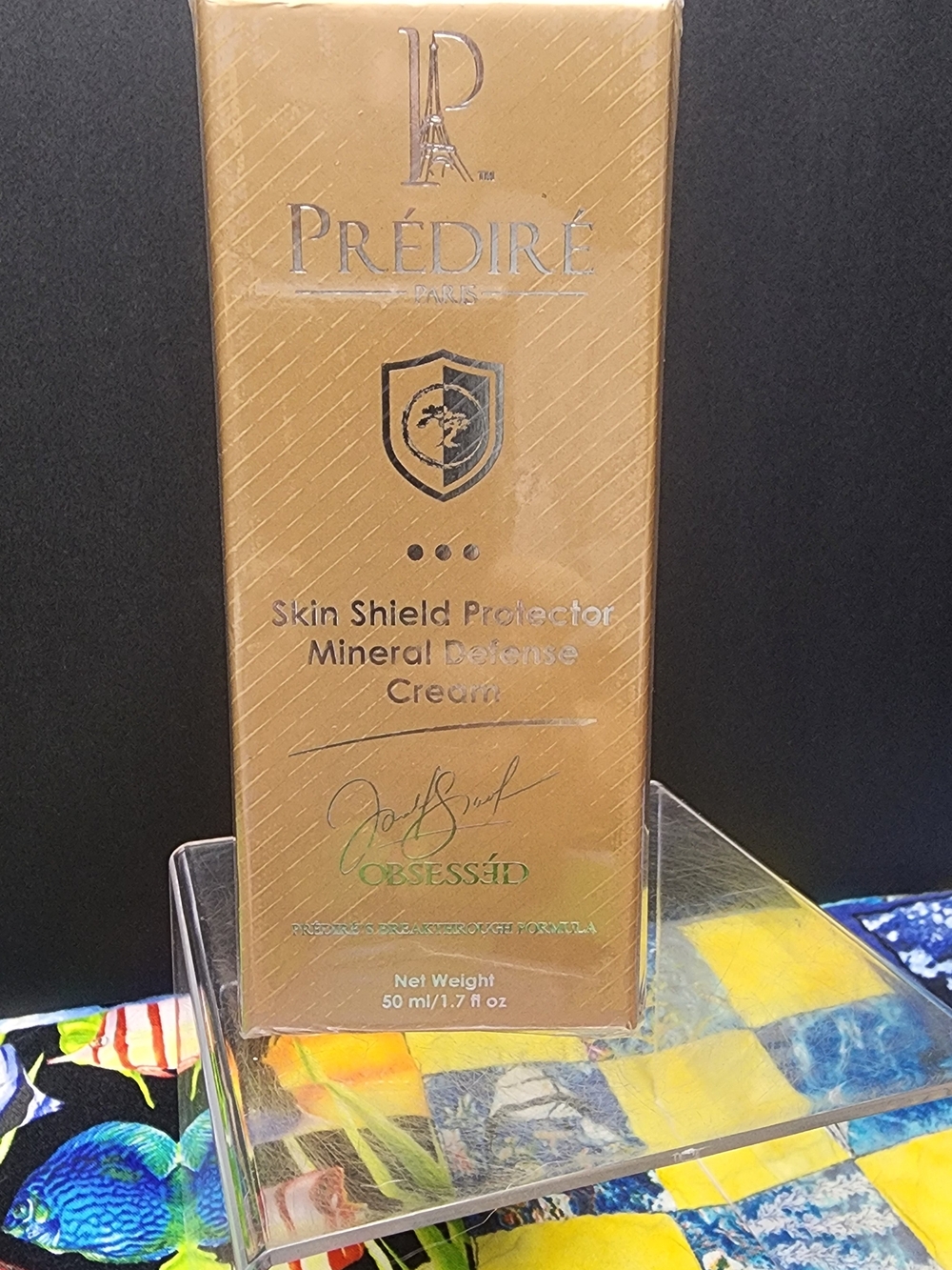 Skin Shield Mineral Defense Cream — Gold
